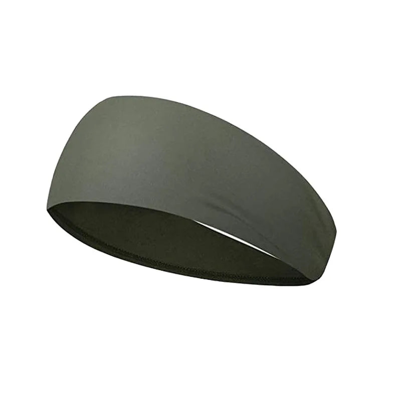 Quick-Dry Running Headband - Breathable Absorbent Sweatband