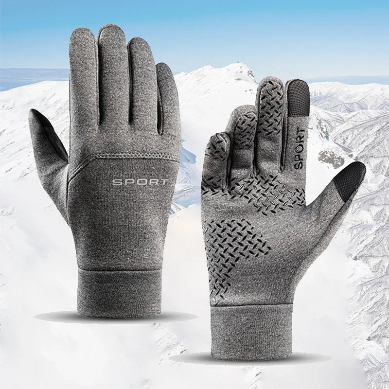 Winter Running Gloves - Touchscreen Windproof Thermal Gloves