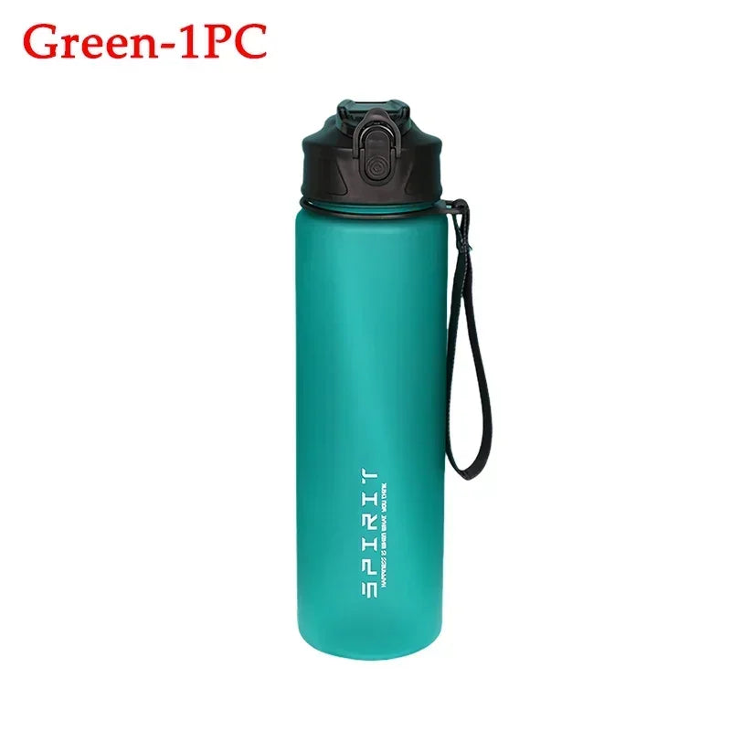 750ml Sports Water Bottle with Straw & Carrying Cord