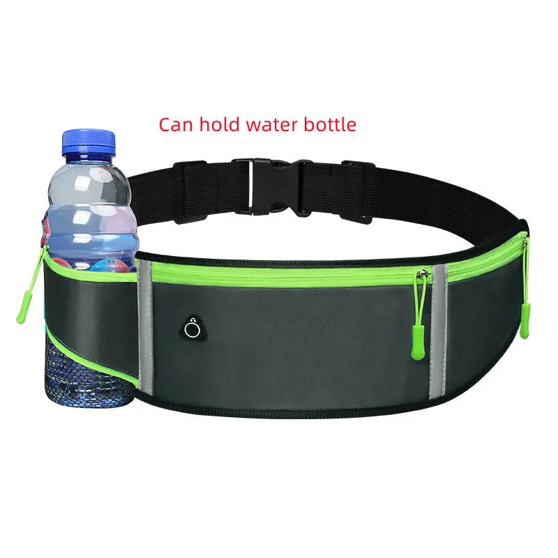 Running Belt Waist Bag - Water Resistant Phone Holder for Gym & Sports
