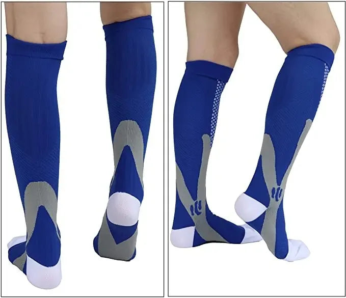 Compression Running Socks - 20-30 mmHg Anti-Fatigue Sports Socks