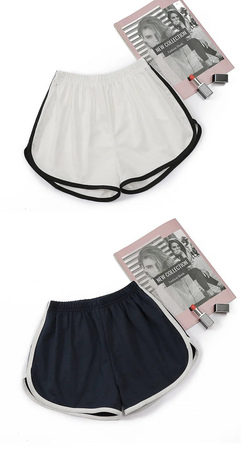 Women's High-Waisted Running Shorts - Quick Dry Loose Fit Yoga Shorts