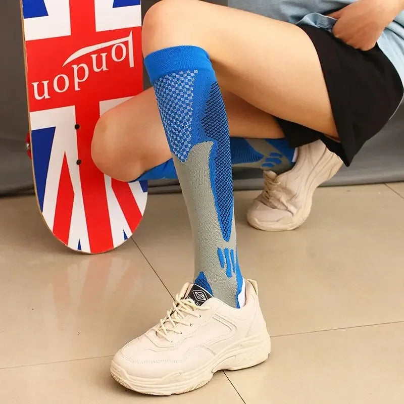 Compression Running Socks - 20-30 mmHg Anti-Fatigue Sports Socks