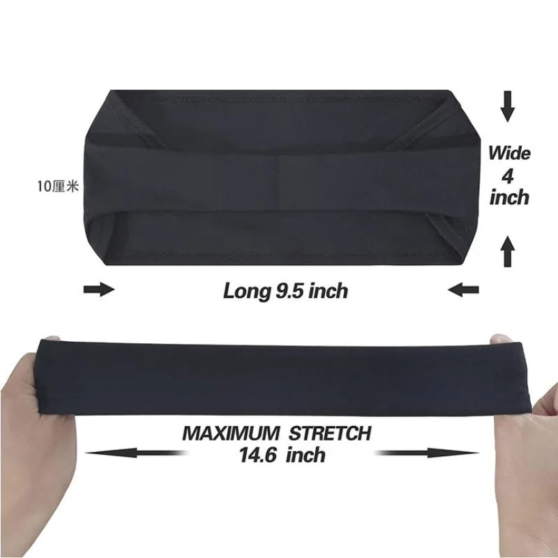 Quick-Dry Running Headband - Breathable Absorbent Sweatband