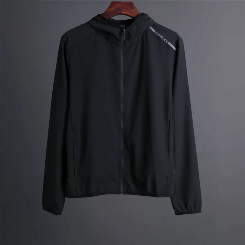Men's Lightweight Running Jacket with Zip