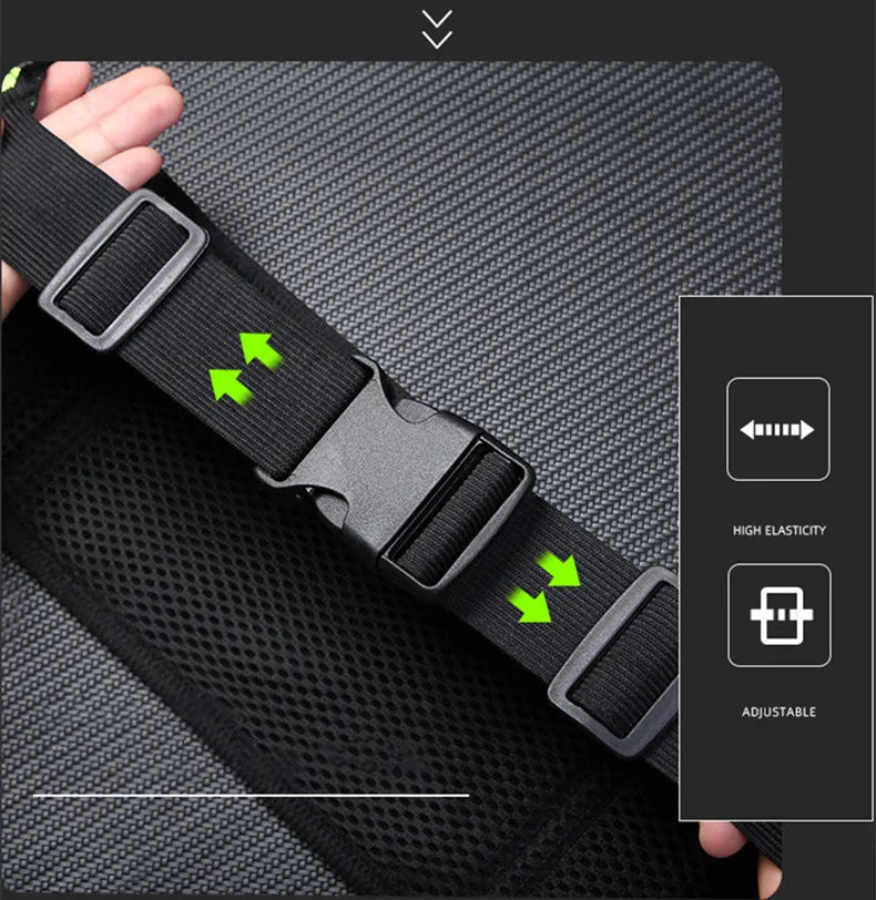 Running Belt Waist Bag - Water Resistant Phone Holder for Gym & Sports