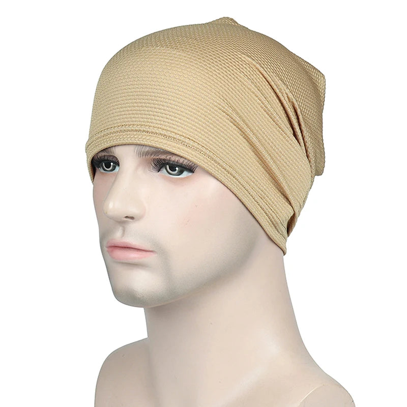 Men's Summer Running Hat - Quick-Dry Mesh Beanie