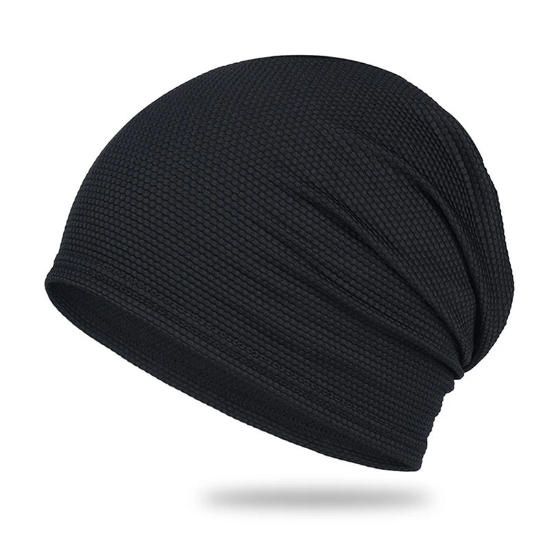 Men's Summer Running Hat - Quick-Dry Mesh Beanie