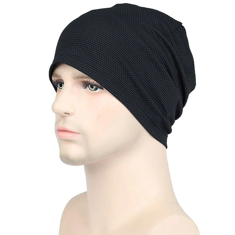 Men's Summer Running Hat - Quick-Dry Mesh Beanie
