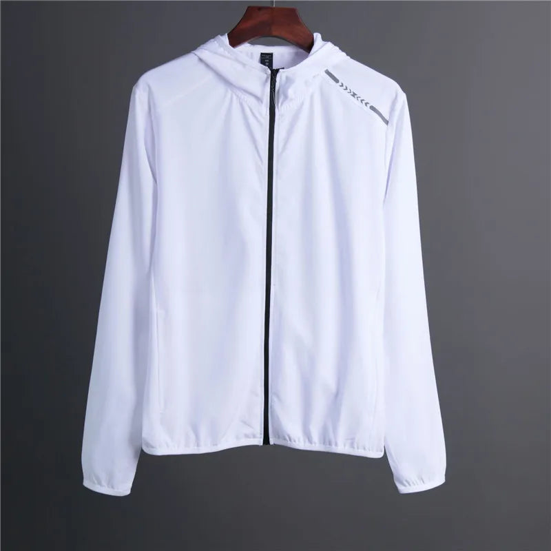 Men's Lightweight Running Jacket with Zip
