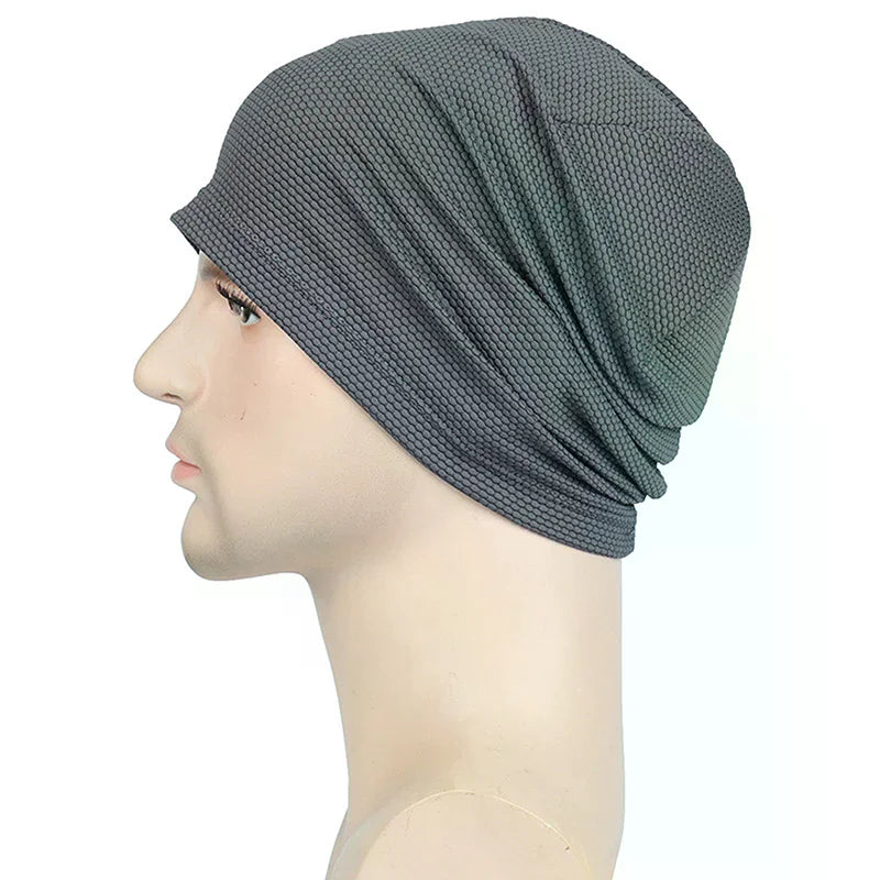 Men's Summer Running Hat - Quick-Dry Mesh Beanie