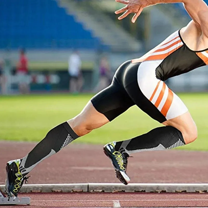 Compression Running Socks - 20-30 mmHg Anti-Fatigue Sports Socks