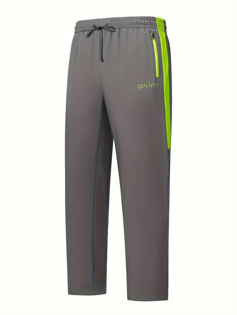 Men's Zip-Up Hooded Tracksuit – Two-Piece Jogging Set