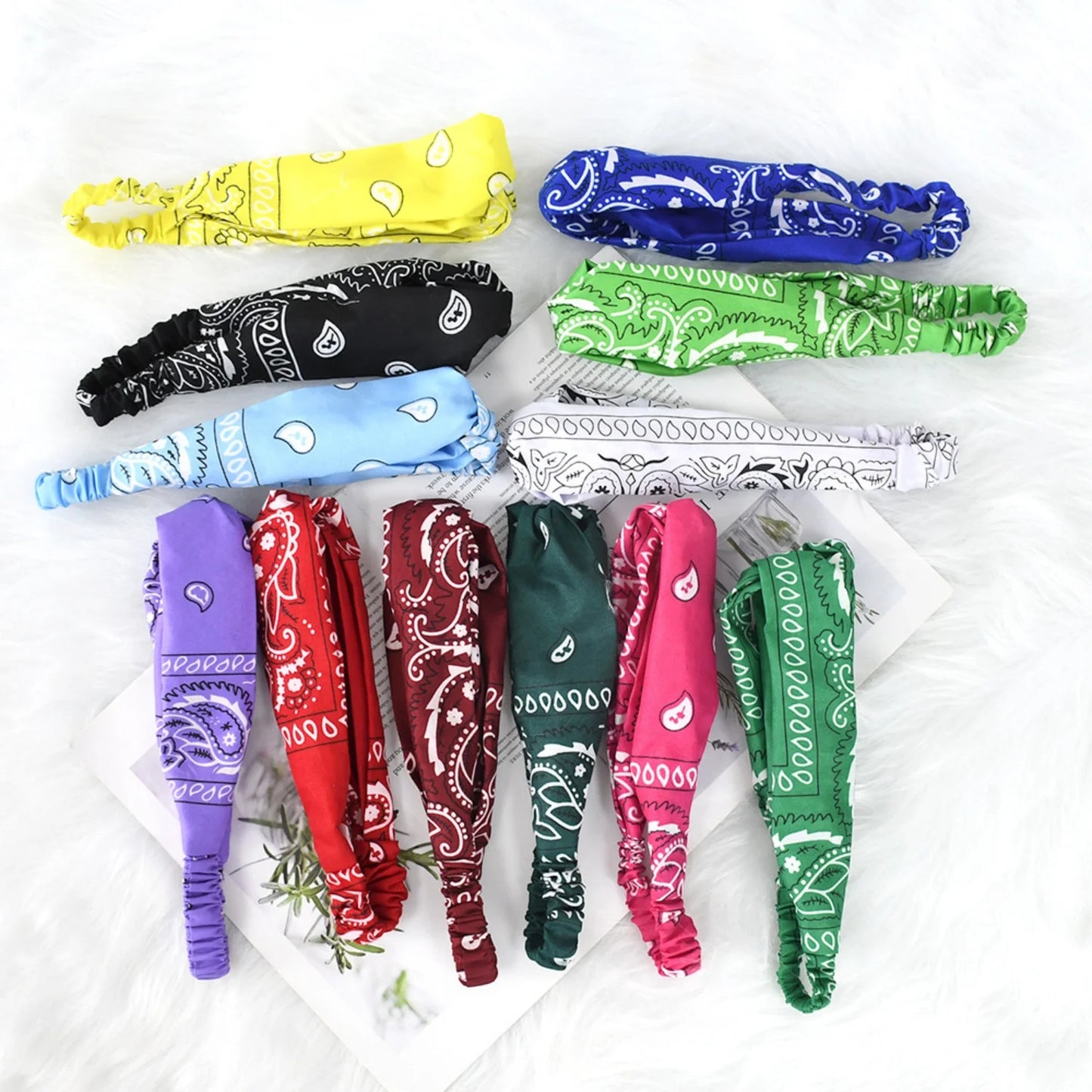 Knotted Running Headband - Sweat-Absorbing Sports Headband
