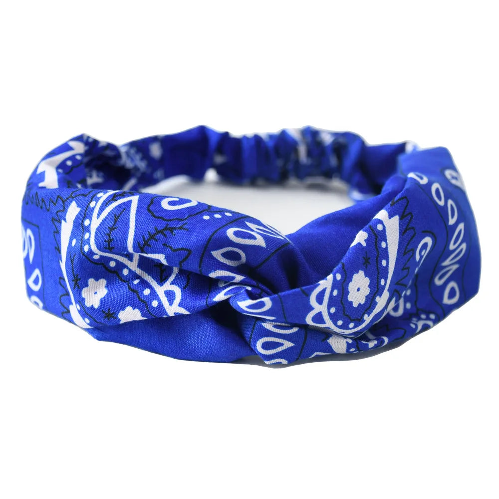 Knotted Running Headband - Sweat-Absorbing Sports Headband