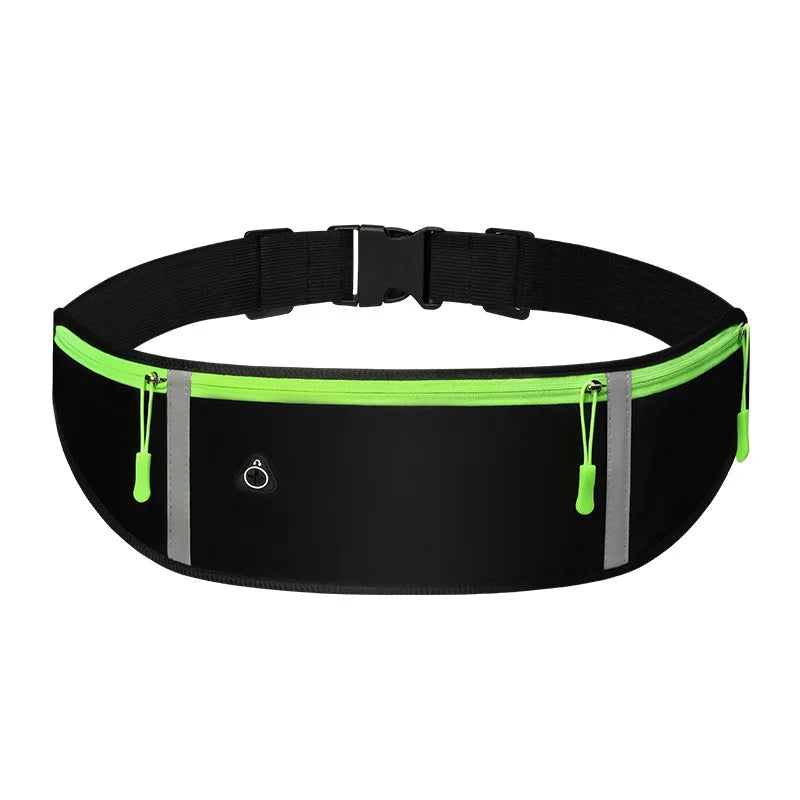Running Belt Waist Bag - Water Resistant Phone Holder for Gym & Sports