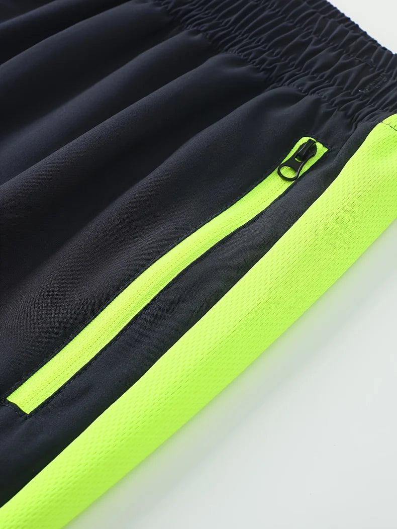 Men's Zip-Up Hooded Tracksuit – Two-Piece Jogging Set