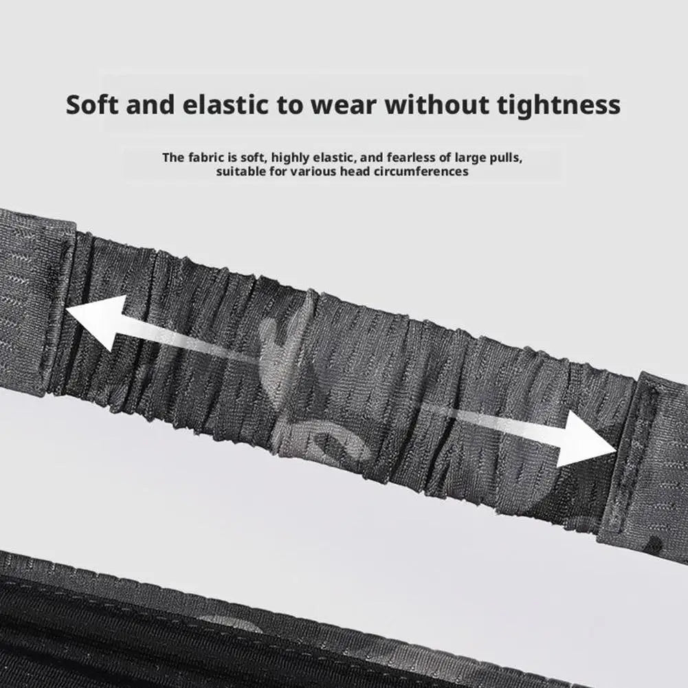 Moisture-Wicking Running Headband - Non-Slip Elastic Sweatband