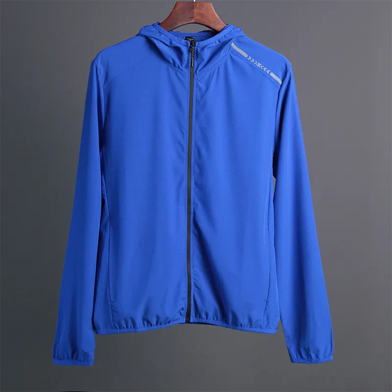 Men's Lightweight Running Jacket with Zip