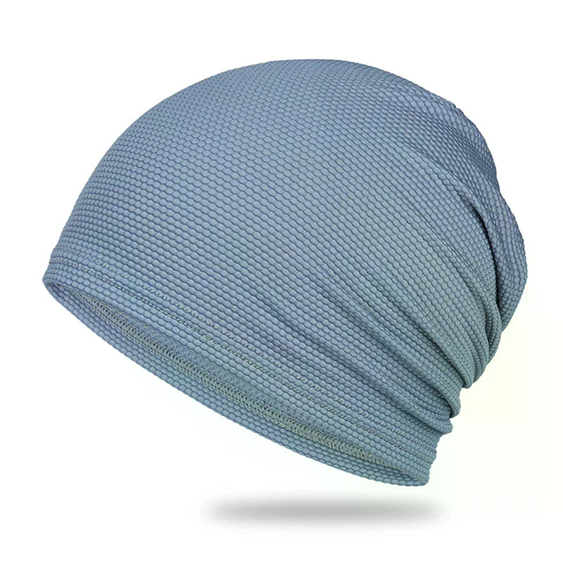 Men's Summer Running Hat - Quick-Dry Mesh Beanie