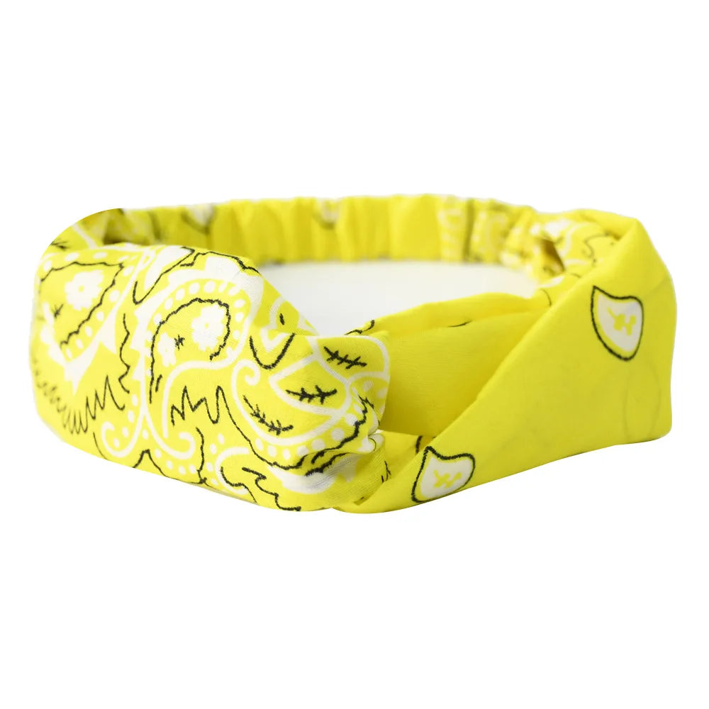 Knotted Running Headband - Sweat-Absorbing Sports Headband