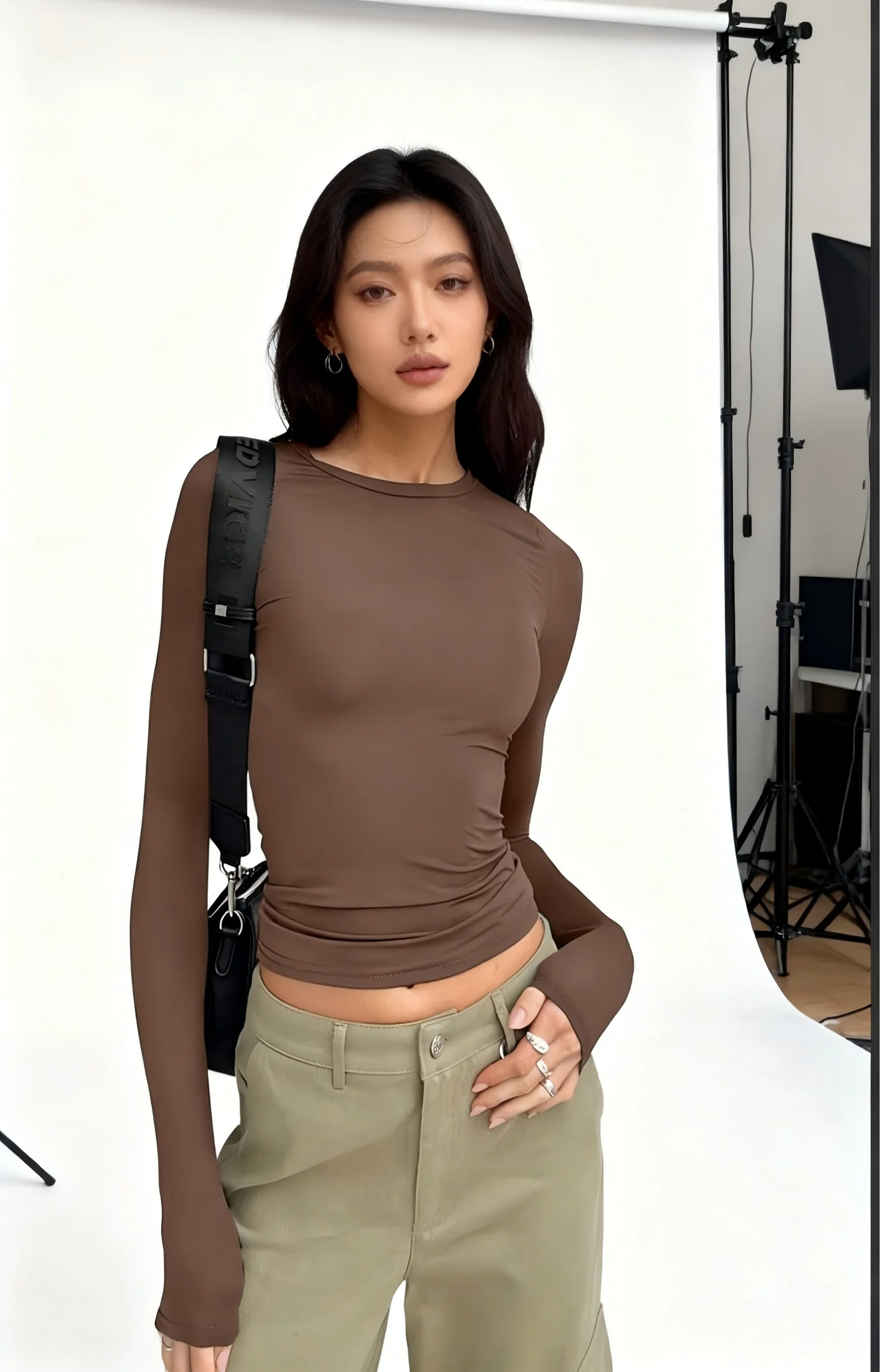 Women's Seamless Base Layer Long Sleeve Running Top