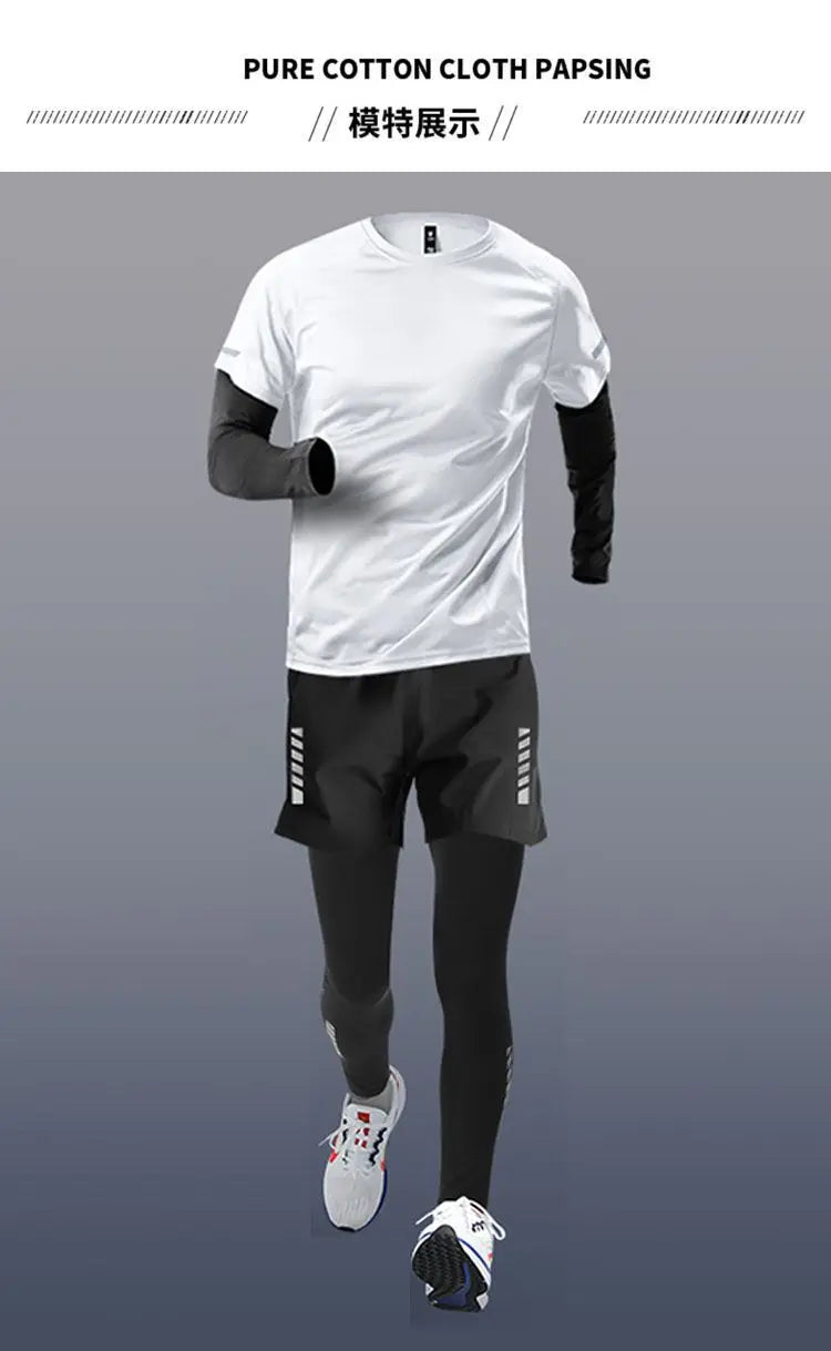 Men's Quick-Dry Running Tracksuit Set – 2 to 4 Piece Jogger Suit