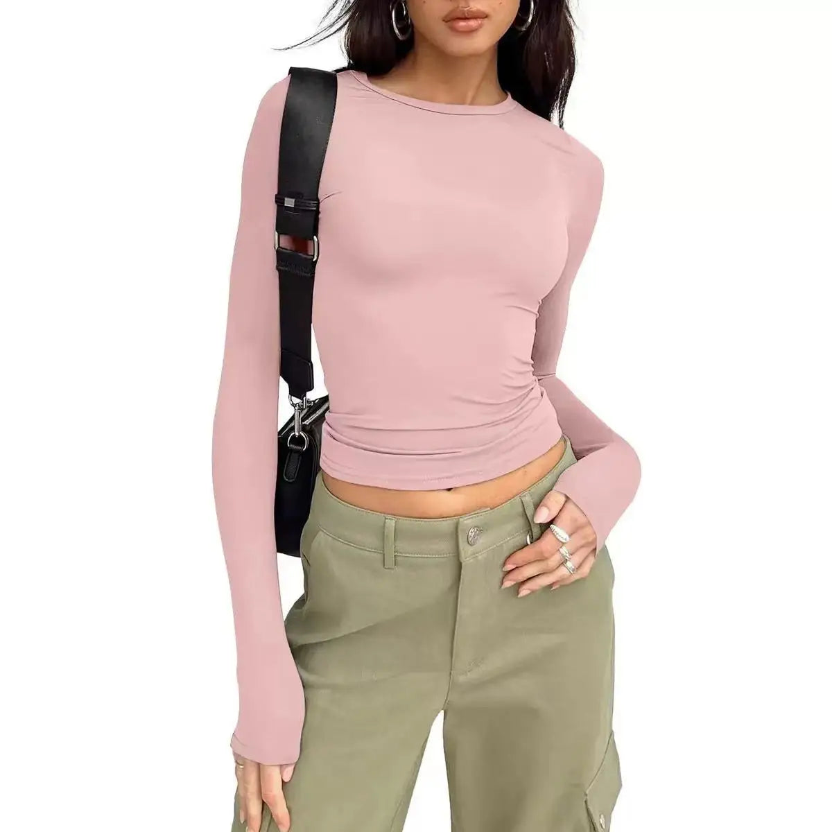 Women's Seamless Base Layer Long Sleeve Running Top