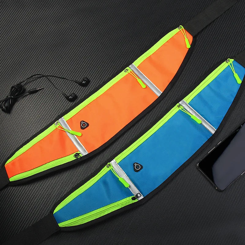 Running Belt Waist Bag - Water Resistant Phone Holder for Gym & Sports