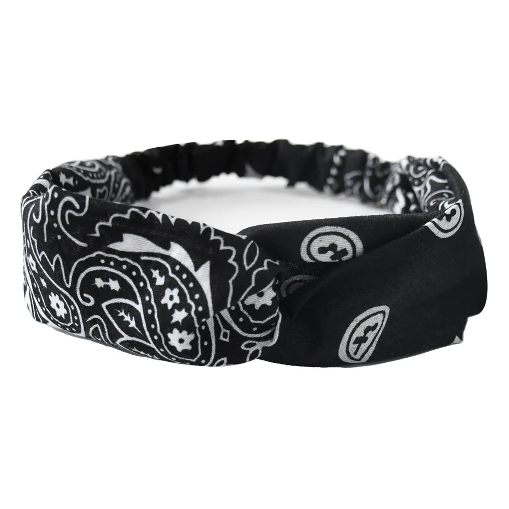 Knotted Running Headband - Sweat-Absorbing Sports Headband