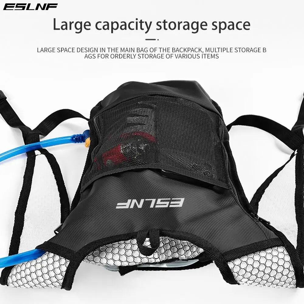 Hydration Backpack for Running, Cycling & Hiking - Lightweight Water Pack