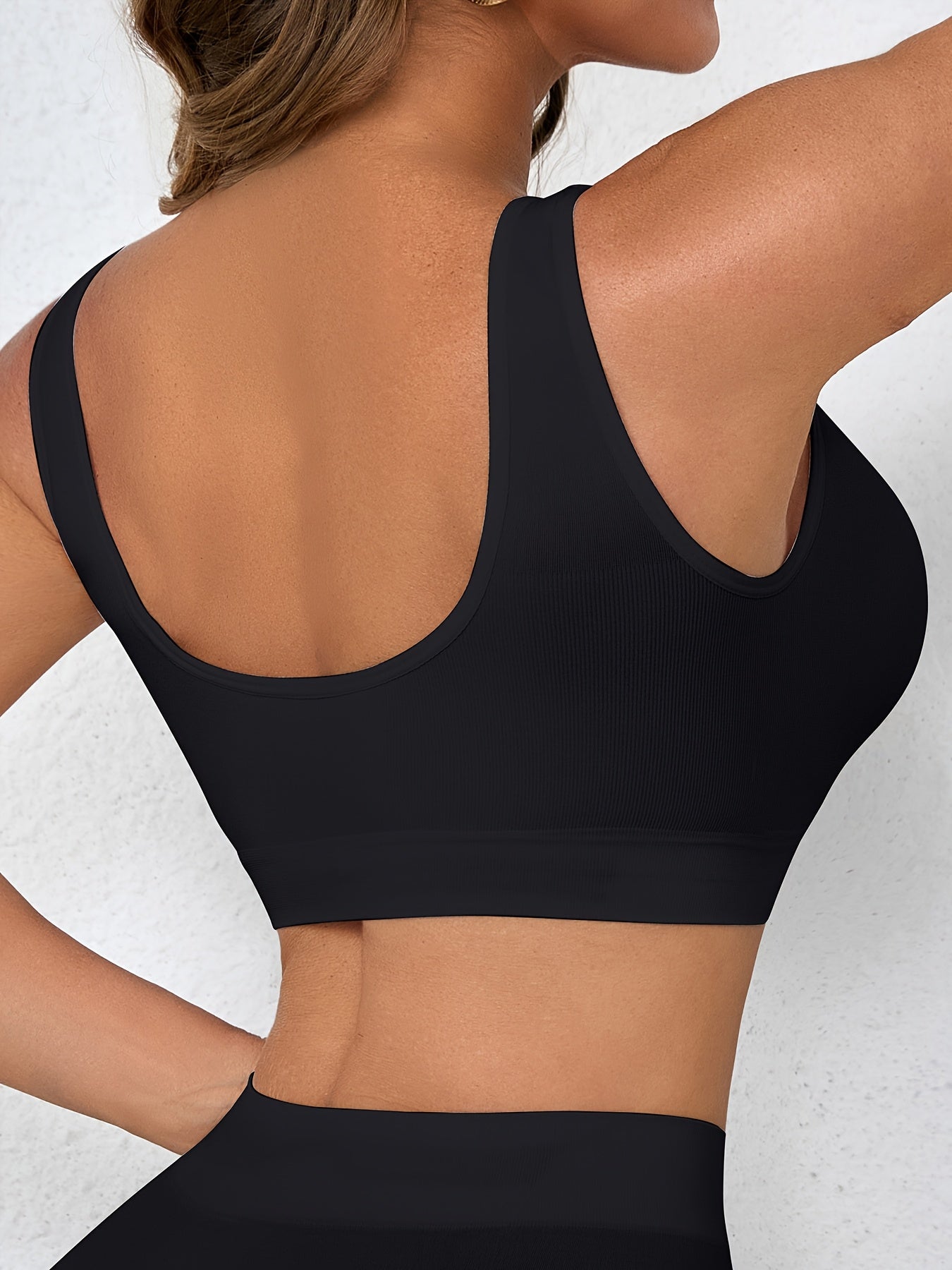 Seamless Comfort Sports Bra 2-Pack - High Elasticity Wireless Bra